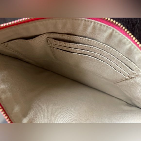 Coach Hot Pink Leather Clutch Purse - Picture 2 of 7